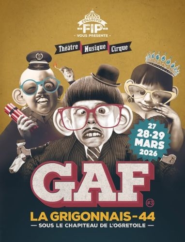 Affiche Festival GAF (Giboulées Artistiques et Festives)