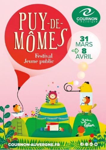Affiche Festival Puy-de-Mômes